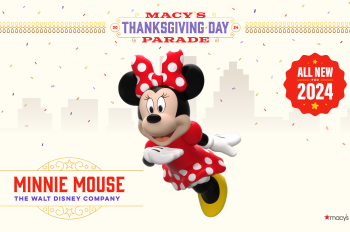 See Disney&rsquo;s Minnie Mouse Soar into History on Thanksgiving Day